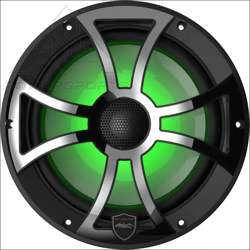 Wet Sounds High Output Component Style 8’’ Marine Coaxial Speakers - Audio