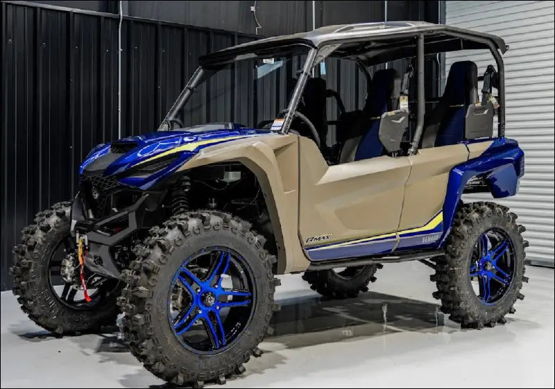 Yamaha RMAX 1000 Front Forward A-Arms - Black / Garage Product Bushings / With bolt on sway bar mounts