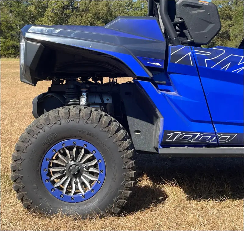 Yamaha RMAX 1000 Rear Raked A-Arms - Black / No bushings / 2 seat