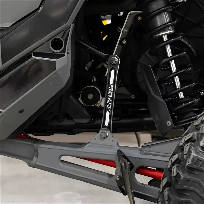 Zbroz Polaris RZR Turbo R Intense Series Billet Sway Bar Link Rods - sway