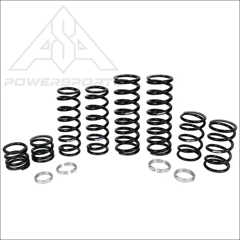Zbroz Polaris RZR Turbo S4 Stage 1 Dual Rate Spring Kit for Walker Evans Velocity Shocks (2019-2021) - spring