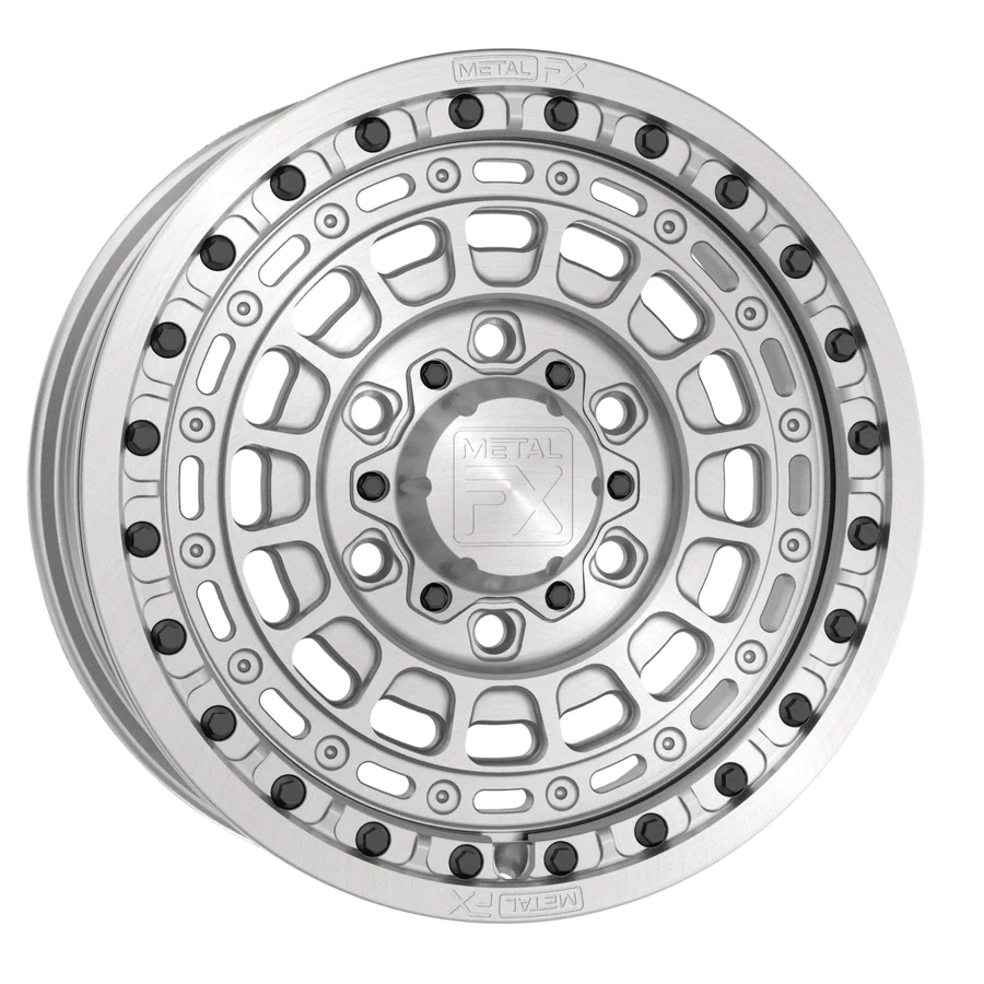 MetalFX Hitman 6R 15x6 Forged Monoblock Beadlock - Raw