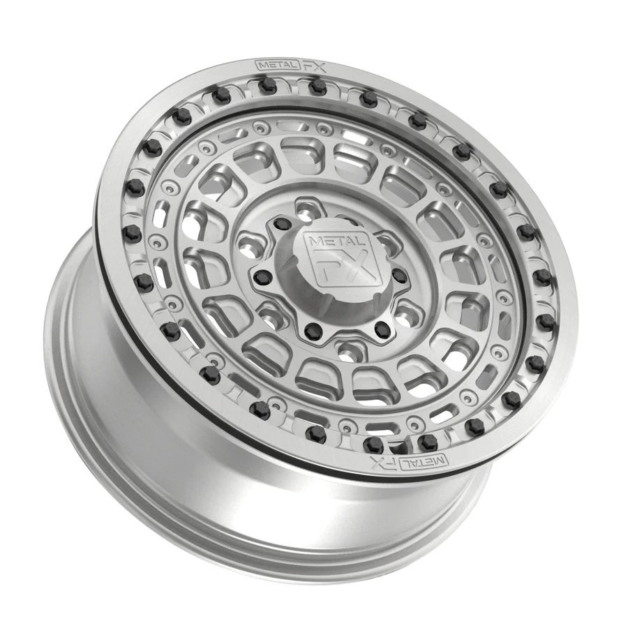 MetalFX Hitman 6R 15x6 Forged Monoblock Beadlock - Raw