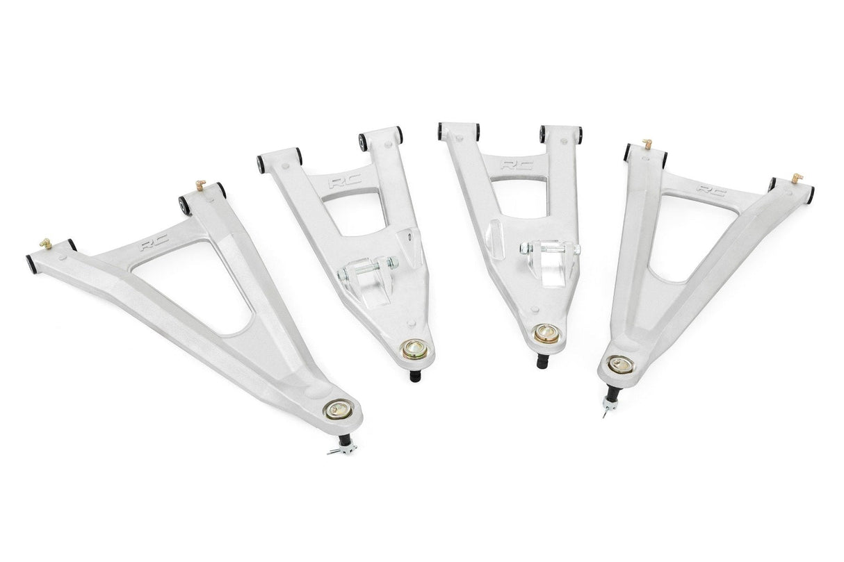 Rough Country 93155 Aluminum Control Arms | High Clearance w/ 2" Forward Offset | Polaris Ranger 1000XP