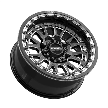17 Slayer 6R Beadlock | Gloss Black Contrast Cut - 17x8 | +0mm/4 + 4 | 6x5.5 | 98621 (Maverick R)