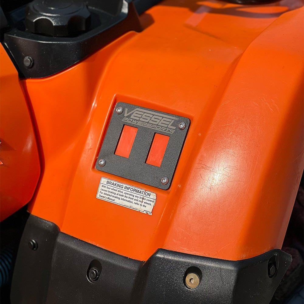 2 Switch Panel for 2014+ Honda Rancher, Foreman, Rubicon
