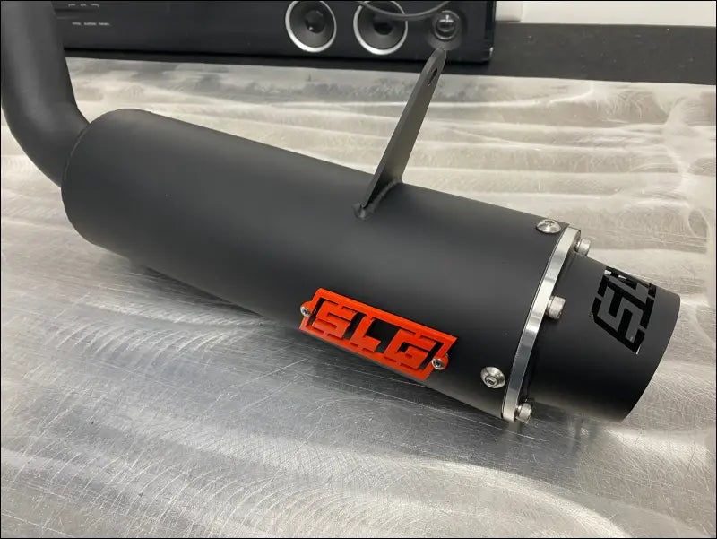 2012-2024 Gen 2 CanAm Outlander 650-800-850-1000cc Bomber Performance Series Slip On - Raw Stainless/Small Logo