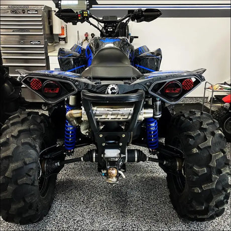 2012-2025 Gen 2 CanAm Renegade (non-XMR) 500-570-650-800-850-1000cc Bomber Quiet Series Slip On Side Exit - Raw