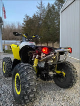 2012-2025 Gen 2 CanAm Renegade (non XMR) 500-570-650-800-850-1000cc Sniper Quiet Series Slip On - Raw stainless / None