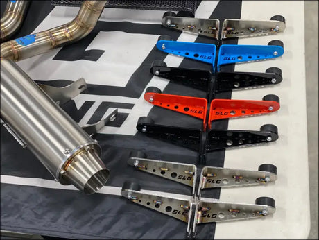 2012-2026 CanAm Renegade SLG Rear Fender Supports - Powder Coated