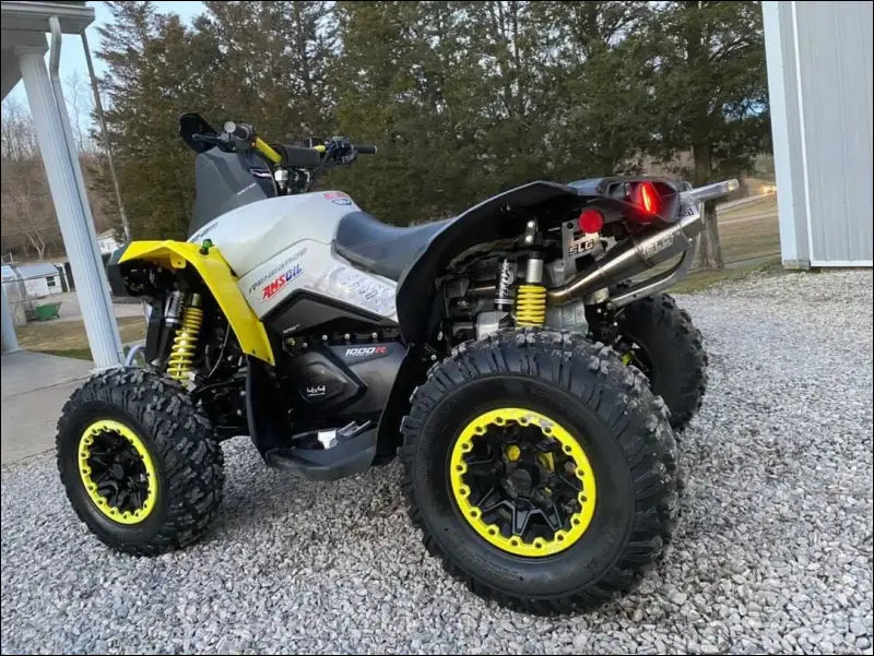 2012-2026 Gen 2 CanAm Renegade (non XMR) 500-570-650-800-850-1000cc Sniper Quiet Series Slip On - Raw stainless