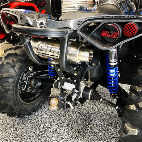 2012-2026 Gen 2 CanAm Renegade (non-XMR) 500-570-650-800-850-1000cc Bomber Performance Series Slip On Side Exit - Raw