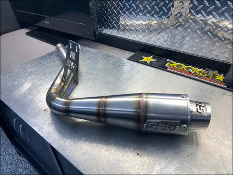 2016-2025 Gen 2 CanAm Renegade XMR 570-650-850-1000cc Sniper Performance Series Slip On 45 Degree Exit - Raw stainless