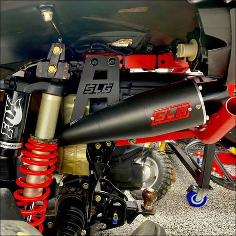 2016-2025 Gen 2 CanAm Renegade XMR 570-650-850-1000cc Sniper Quiet Series Slip On - Raw stainless / None - Exhaust