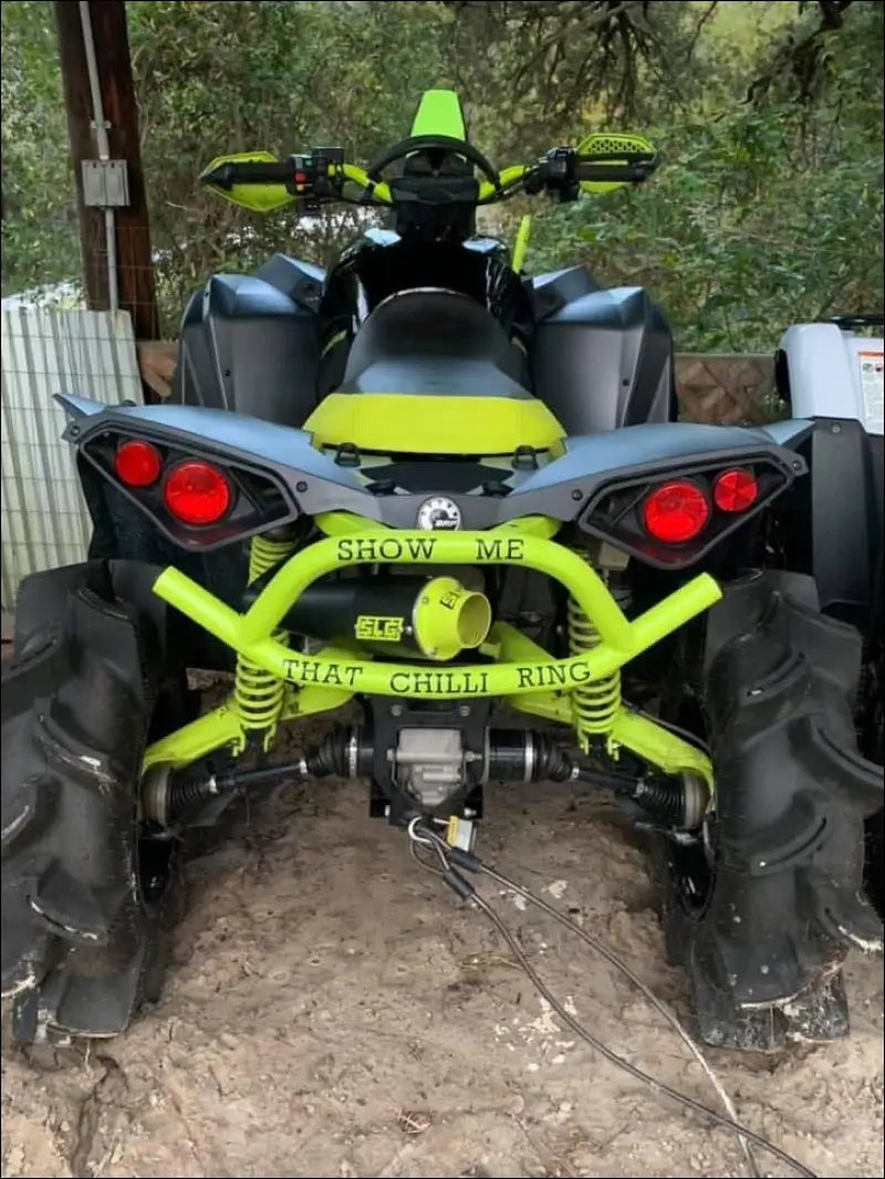 2016-2026 Gen 2 CanAm Renegade XMR 570-650-850-1000cc Sniper Performance Series Slip On 45 Degree Exit - Raw stainless