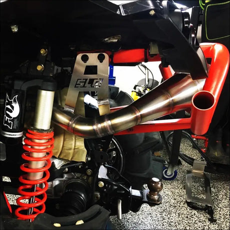 2016-2026 Gen 2 CanAm Renegade XMR 570-650-850-1000cc Sniper Performance Series Slip On 45 Degree Exit - Raw stainless