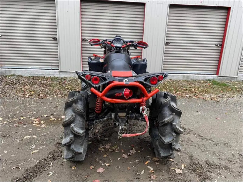 2016-2026 Gen 2 CanAm Renegade XMR 570-650-850-1000cc Sniper Quiet Series Slip On 45 Degree Exit - Raw stainless body