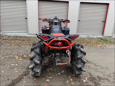 2016-2026 Gen 2 CanAm Renegade XMR 570-650-850-1000cc Sniper Quiet Series Slip On 45 Degree Exit - Raw stainless body