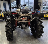 2016-2026 Gen 2 CanAm Renegade XMR 570-650-850-1000cc Sniper Quiet Series Slip On 45 Degree Exit - Raw stainless
