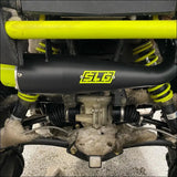 2017-2024 Polaris Sportsman Highlifter 850-1000cc Sniper Quiet Series Slip On - Raw stainless / Cutout - Exhaust