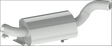 2019-2021 Maverick Sport 1000R Series Chambered Core Slip-On Exhaust AT-9211SP