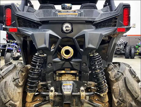 2020 2021 CanAm Maverick Sport/Trail 800-1000cc Bomber Performance Series Slip On - Raw stainless / Blank / None