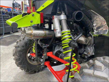 2021-2025 Polaris Sportsman and Scrambler 1000 S (55’’ Model ONLY) Sniper Performance Series Dual Slip On - Raw