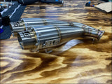 2021-2025 Polaris Sportsman and Scrambler 1000 S (55’’ Model ONLY) Sniper Performance Series Dual Slip On - Raw