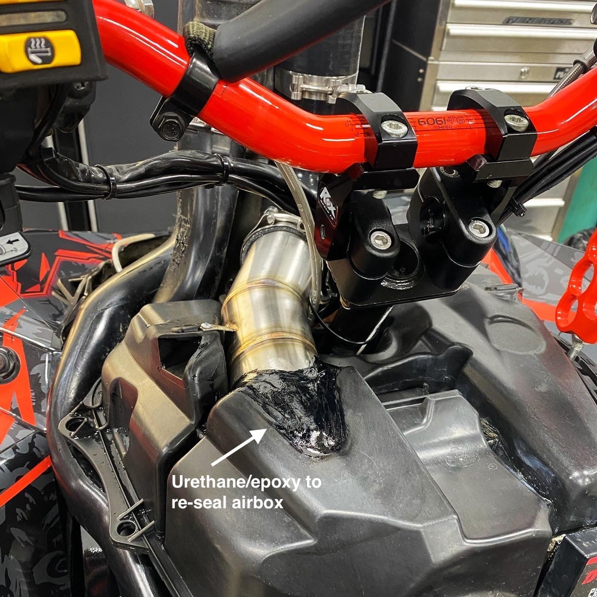 SLG Big Shot Intake/Snorkel DIY Kit For 2012-2024 G2 CanAm Outlander 450-570-650-800-850-1000