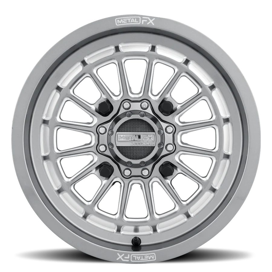 MetalFX Delta Non-Beadlock - Gunmetal Contrast Cut