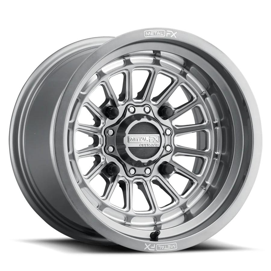 MetalFX Delta Non-Beadlock - Gunmetal Contrast Cut