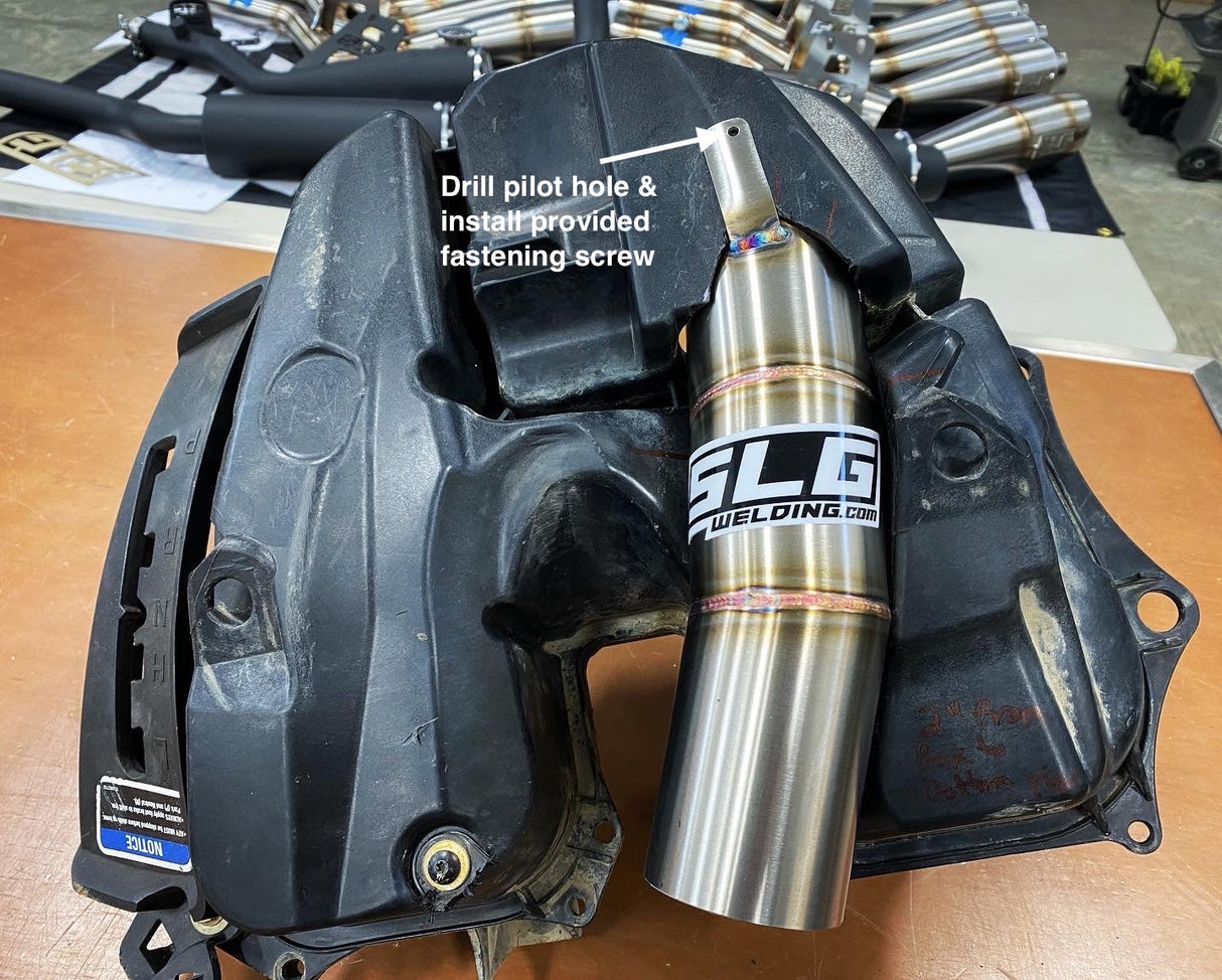 SLG Big Shot Intake/Snorkel DIY Kit For 2012-2024 G2 CanAm Outlander 450-570-650-800-850-1000