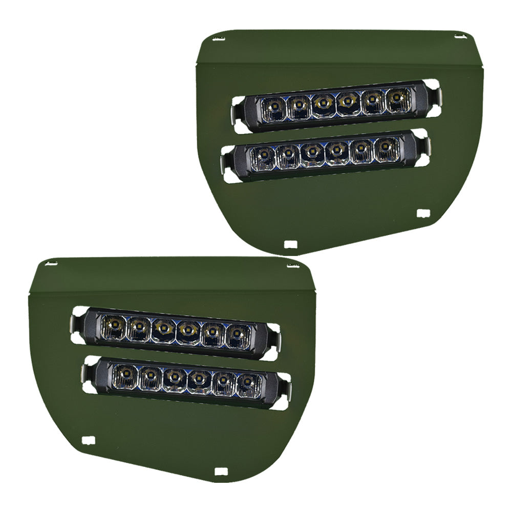Dual Wide 8" LED Headlights for 2014-2025 Honda Rancher, Foreman, Rubicon