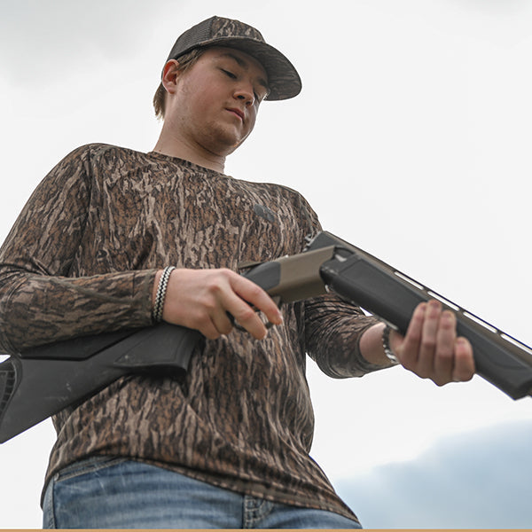 Performance Shirt | Mens - Mossy Oak Bottomland
