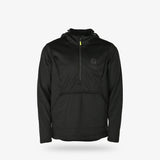 Catahoula 1/2 Zip Hoodie | Mens - Black