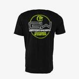 GW Logo Neon Graphic Tee | Heather Black
