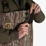 Omega Uninsulated Zip Waders | Mens - Mossy Oak Bottomland