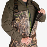 Omega Uninsulated Zip Waders | Mens - Realtree Max-7 