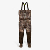 Omega Uninsulated Zip Waders | Mens - Realtree Max-7 