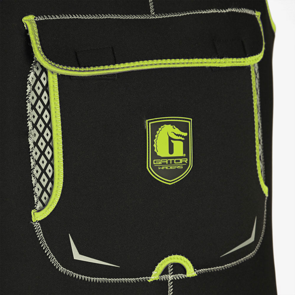 Retro Waders | Mens - Lime