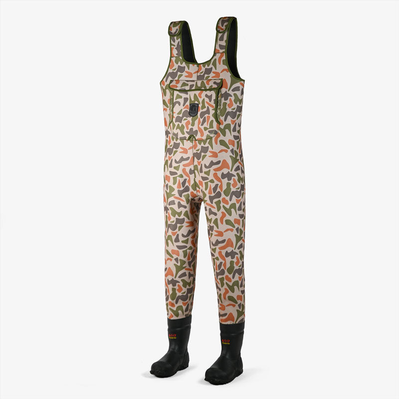 Retro Waders | Mens - Old School Camo