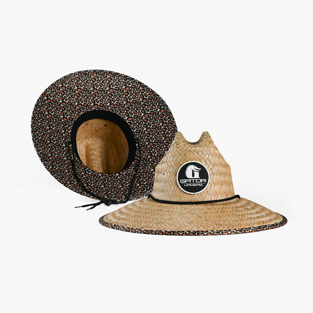 Straw Hat | Leopard