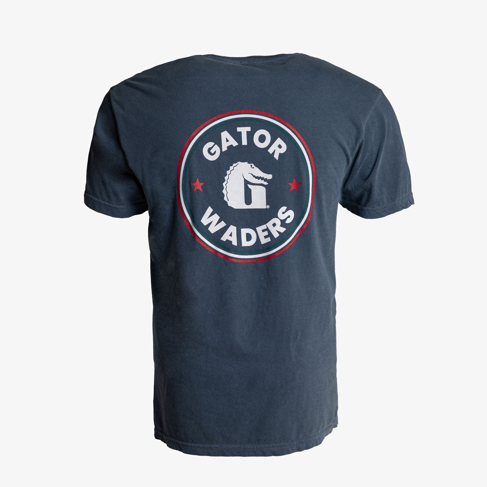 Patriot Shield Graphic Tee | Navy Blue