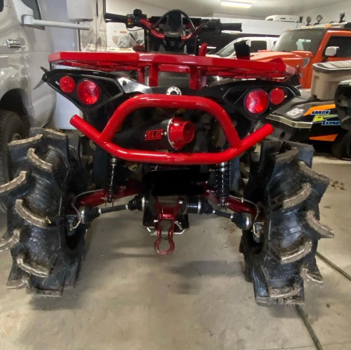 2016-2024 Gen 2 CanAm Renegade XMR 570-650-850-1000cc Sniper Performance Series Slip On 45 Degree Exit