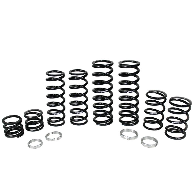 Zbroz Polaris RZR XP Turbo S Dual Rate Spring Kit for Walker Evans Velocity Shocks (2018-2021)