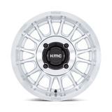 KMC KS138 Impact UTV Wheel – Silver W/ Machined Face