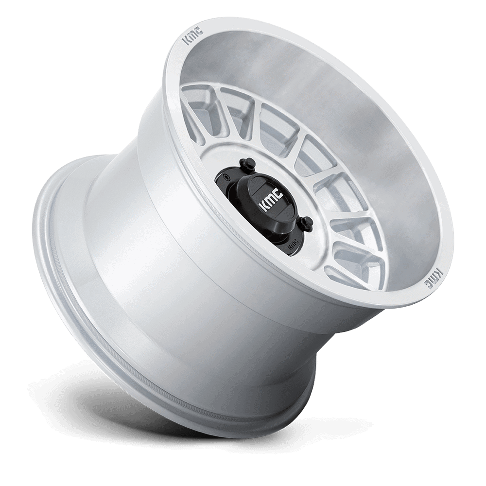 KMC KS138 Impact UTV Wheel – Silver W/ Machined Face
