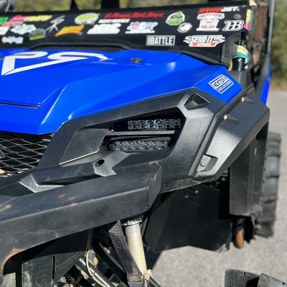 Dual Wide 8" LED Headlights for Honda Pioneer 1000