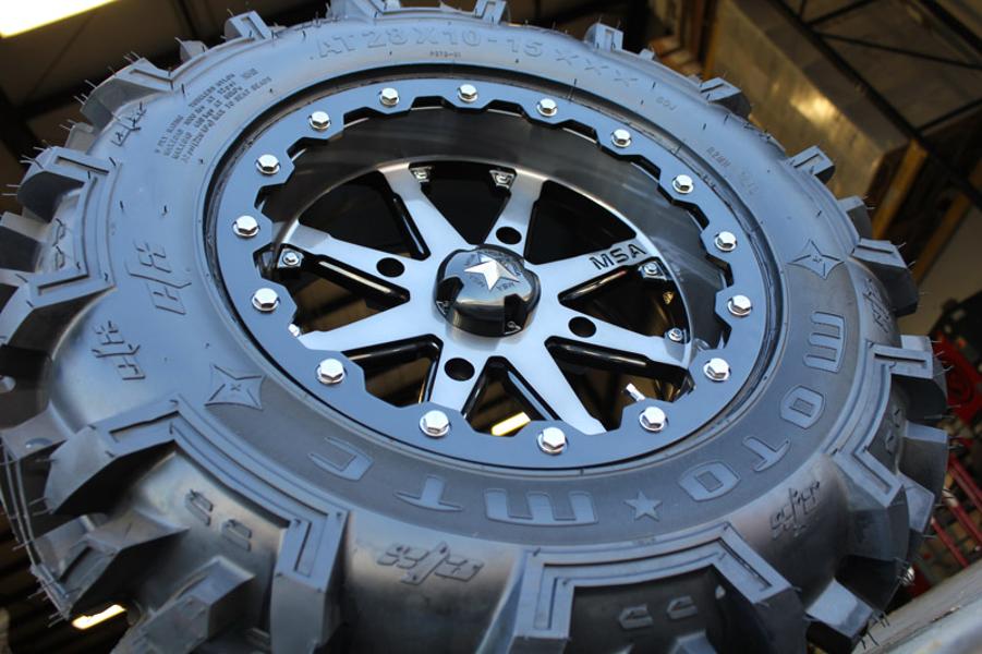 MSA M21 LOK Beadlock Wheel - Charcoal Tint