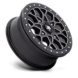 MSA M48 Portal Beadlock - Gloss Black Milled w/ Gloss Black Ring